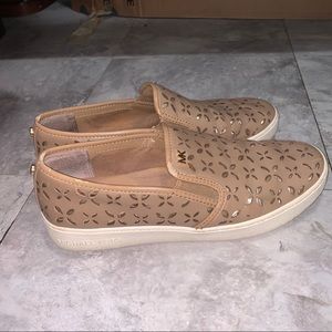 Michael kors Leather slip on’s
